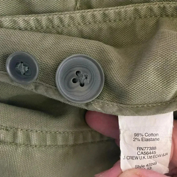 Madewell Women's S army green utility military jacket‎ Chore Coat - Picture 7 of 9